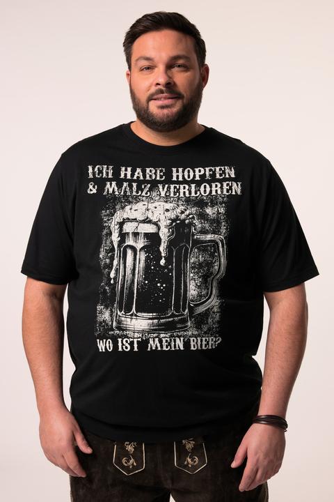 Produktbild Men+ T-Shirt, Tracht, Bauchfit, Print, Halbarm (4XL)
