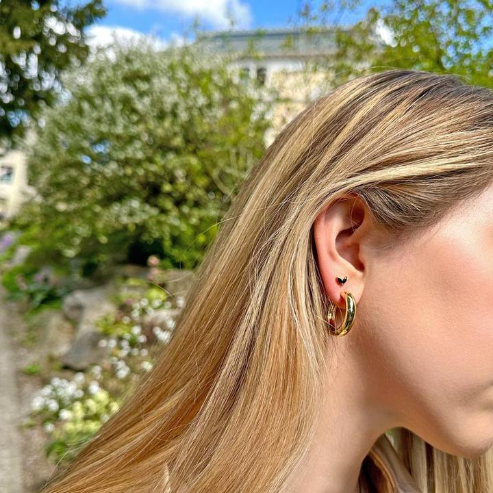 Immagine prodotto Candy Creoles Ellen, argento 925, placcato oro (Argento 925, Placcato oro 18k)