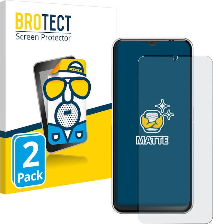 Produktbild BROTECT Entspiegelungs-Schutzfolie Displayschutz Matt (2 Stück, Emporia Smart 6)