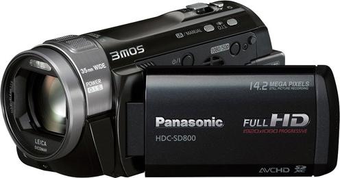 Produktbild Panasonic HDC-SD800, FullHD, Flash, 12x Zoom, Schwarz (12 x)