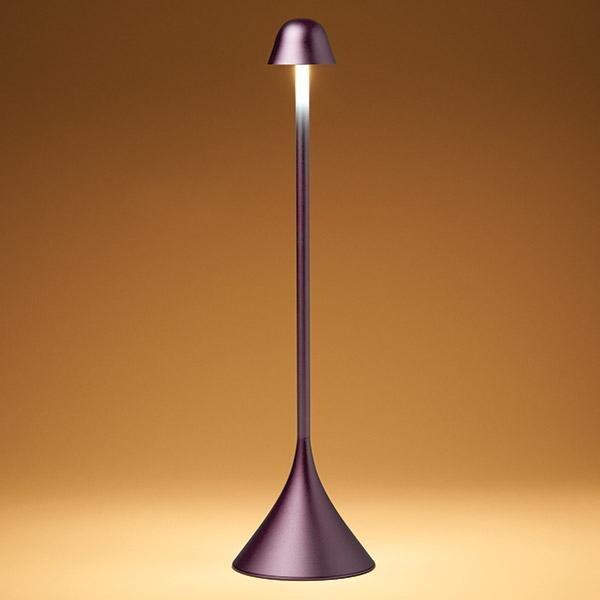Actual product image Lexon LED lamp STELI 28,6cm Light-Pink