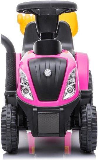 Immagine prodotto Lean Toys Trattore per bambini a spinta con rimorchio e accessori, rosa