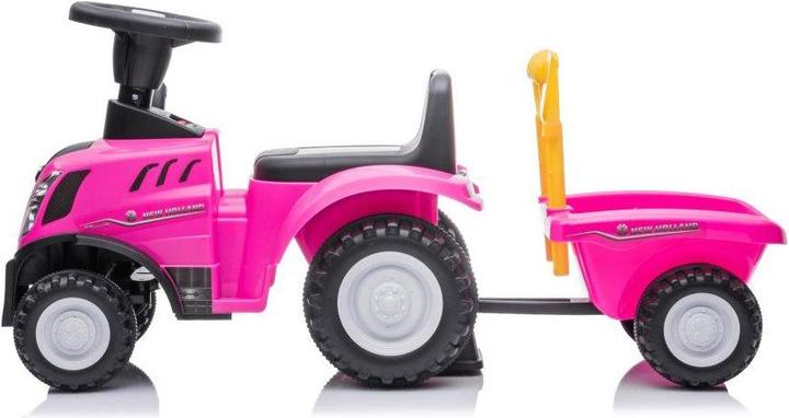 Immagine prodotto Lean Toys Trattore per bambini a spinta con rimorchio e accessori, rosa