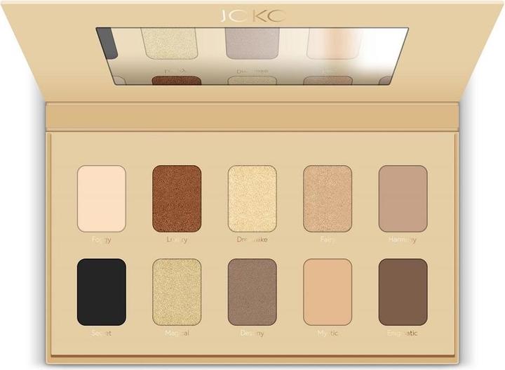 Actual product image Jokon Mood Board eyeshadow palette from 10 Mystery 15g (10 Mystery)