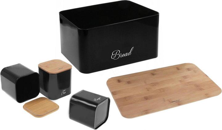 Produktbild Kinghoff King Hoff Bamboo Steel Bread Box (KH-1586 ) (Bräter + Schmortopf, Edelstahl)