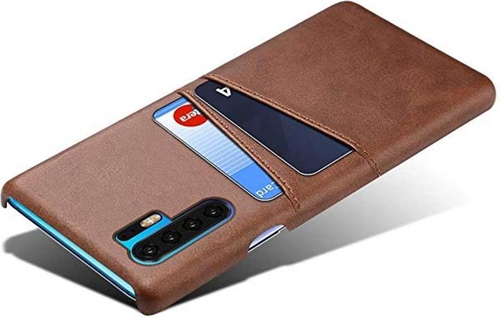 Produktbild Screenguard Huawei P30 Pro CardCaddy Leder Backcase mit Kartenfächern (Huawei P30 Pro)