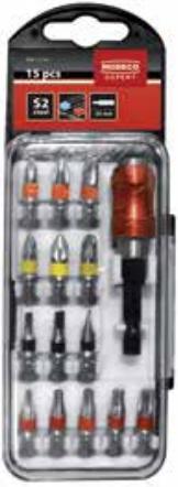 Produktbild Modecom nozzle set 15 pcs 25mm adapter MN-15-541