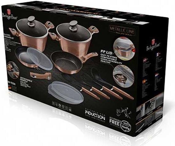 Produktbild BerlingerHaus Granite Pot Set (Pfannenset + Topfset, Aluminium)