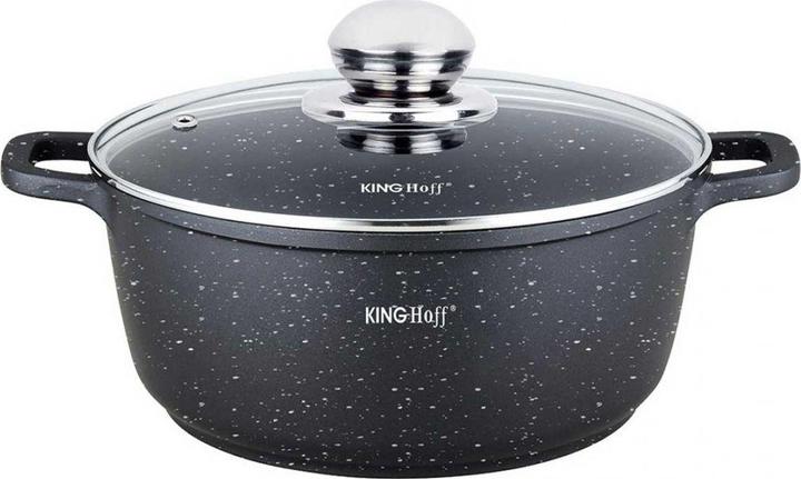 Produktbild Kinghoff King Hoff Lumarko marmurinis puodas 16cm kh-1592 1.3l! (Kochtopf, Aluminiumguss, 16 x 7.50 cm)