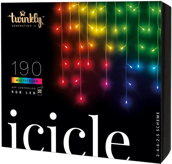 Produktbild Twinkly icicles (5 m)