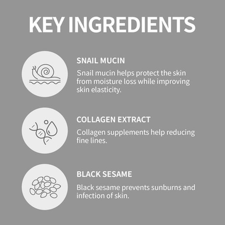 Actual product image Coxir Black Snail Collagen Emulsion 100ml (100 ml)