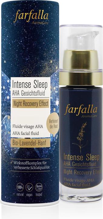 Farfalla Intense Sleep AHA Facial Fluid (30 ml, Face fluid)