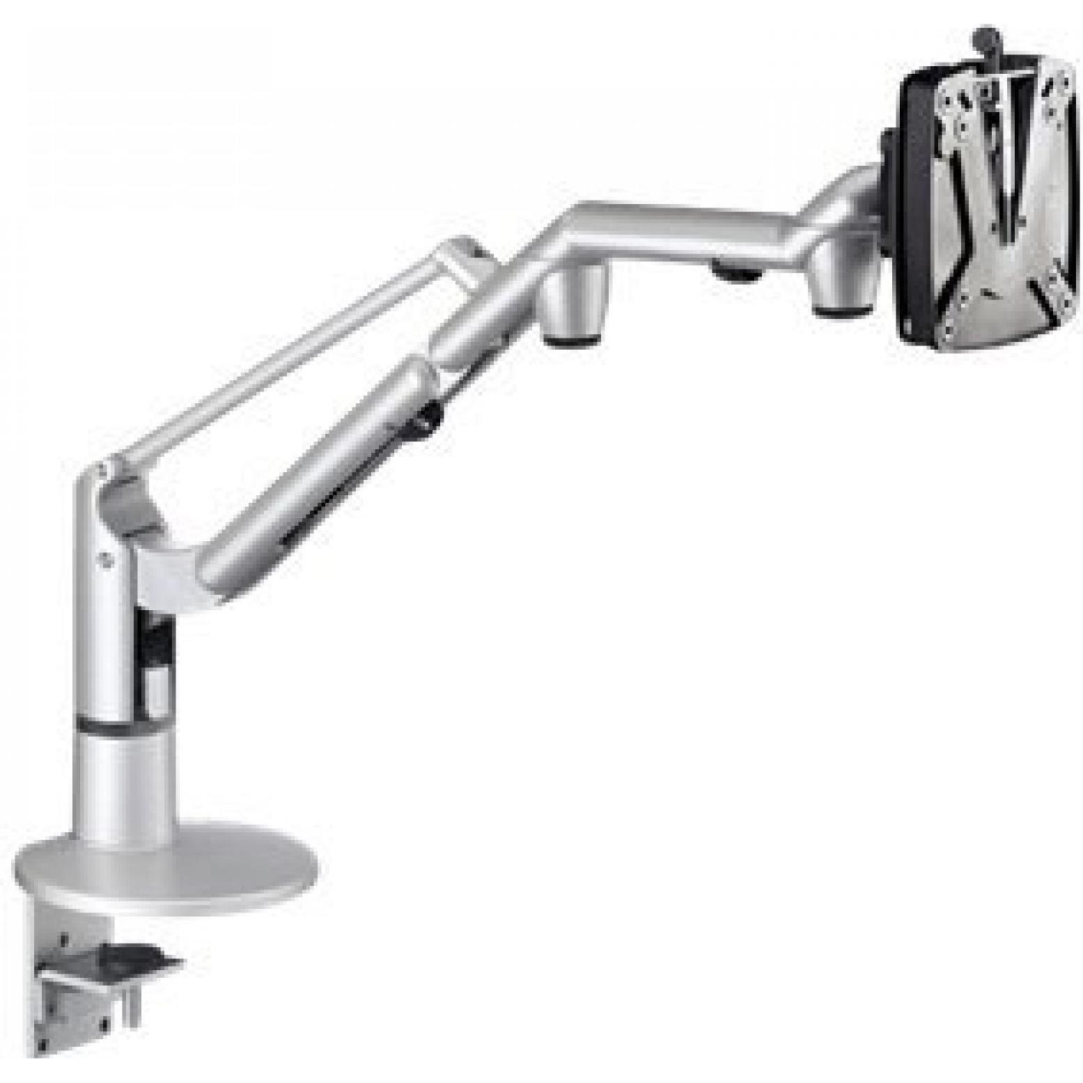 Novus LiftTEC Arm III - Befestigungskit (Gelenkarm, Spannbefestigung für Tisch (Tisch), Monitor Halterung, Silber