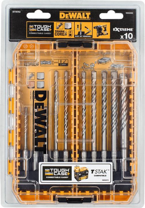 Image du produit DeWalt Set de forets à marteau (1.0-10 mm)