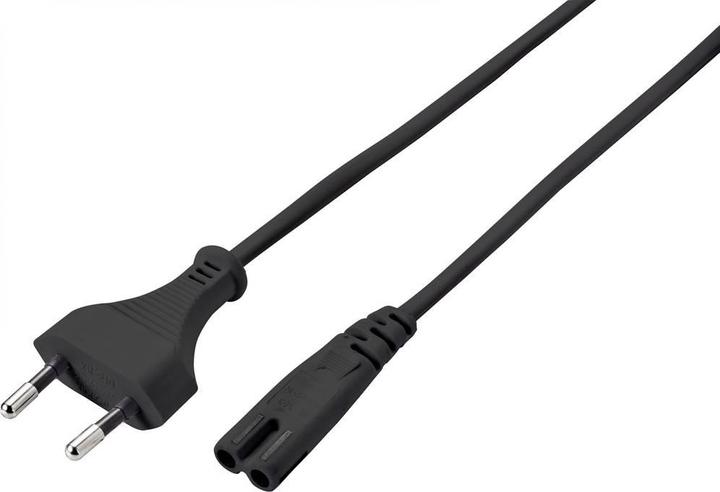 Sygonix SY-5043508 Câble d'alimentation noir 5.00 m (5 m)