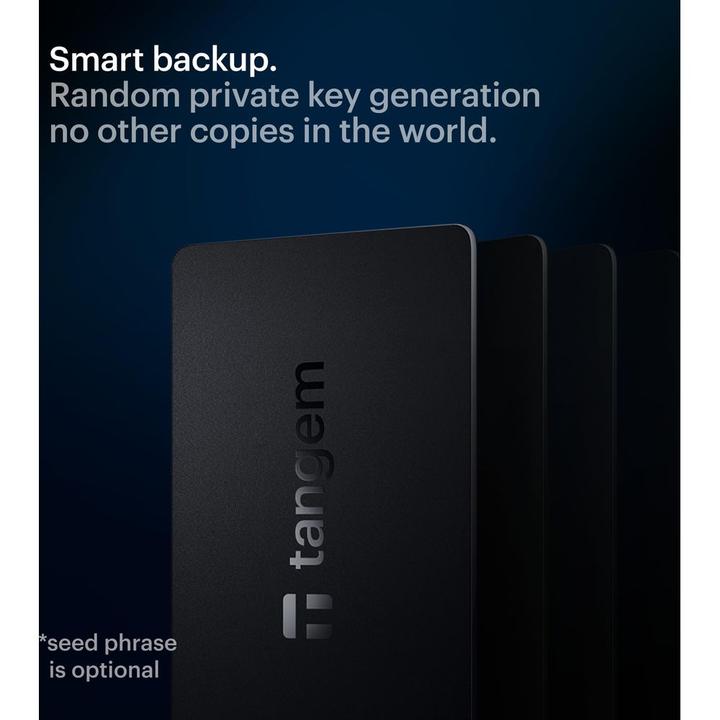 Actual product image Tangem 2.0 - 3 Card Set (Bitcoin, Others)