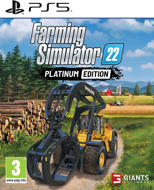 Immagine prodotto Giants Software Farming Simulator 22 - Edizione Platinum (PS5, IT)