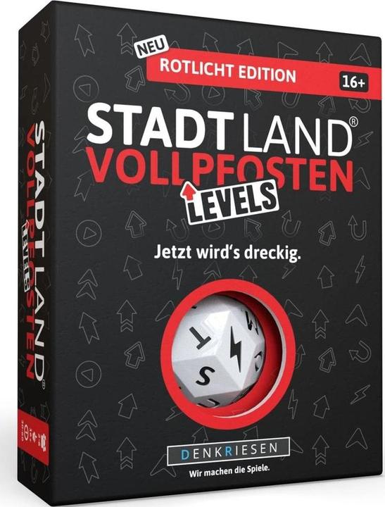 Produktbild Denkriesen Stadt Land Vollpfosten - Levels Rotlicht Edition (d) (Deutsch)