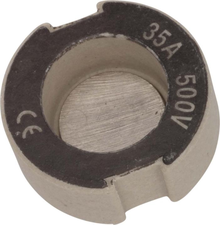 Actual product image Mersen D-screw fitting insert (35 A)