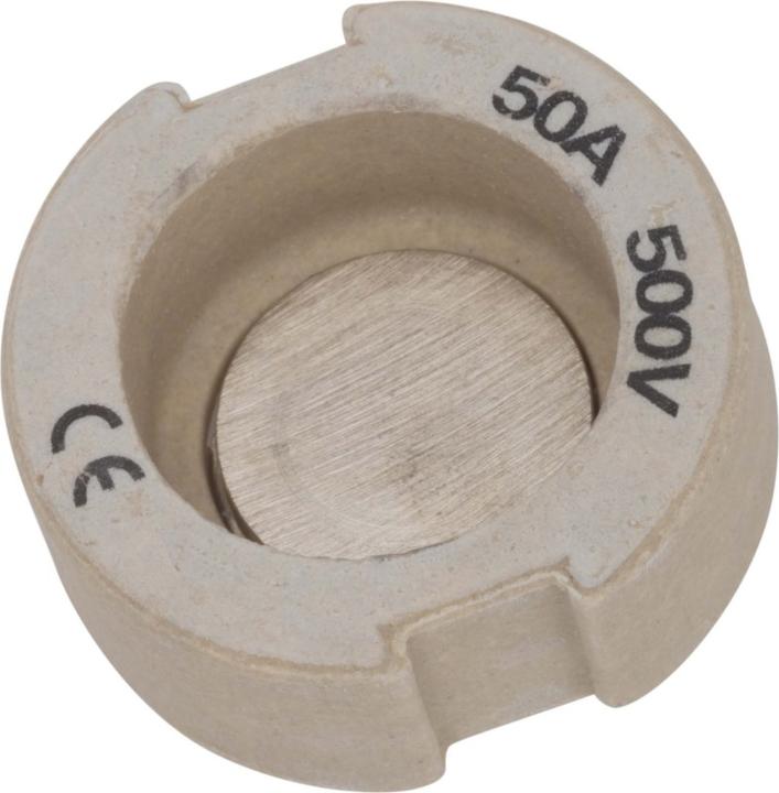 Actual product image Mersen D-screw fitting insert (50 A)
