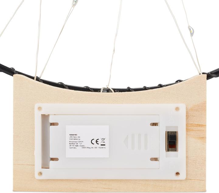 Actual product image Relaxdays LED ring