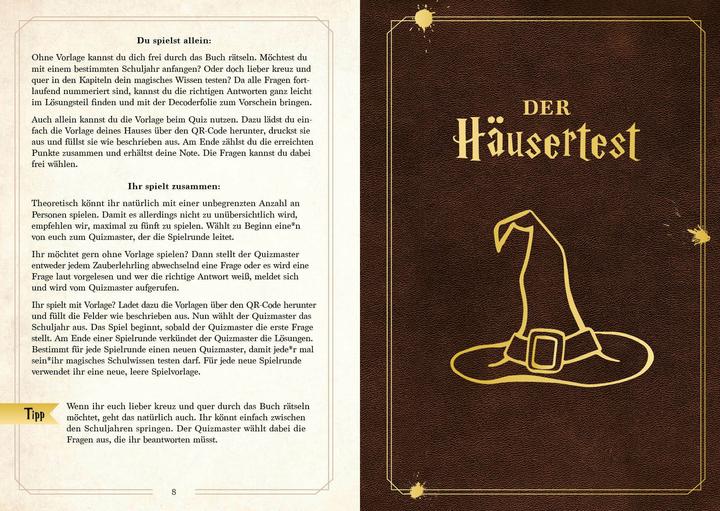 Immagine prodotto Il quiz magico per i fan di Harry Potter (Tedesco)