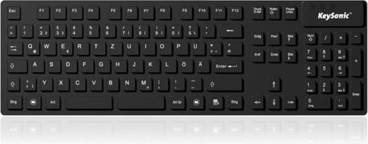 Productafbeelding KeySonic KSK-8030 IN industrieel siliconen toetsenbord eronomisch waterdicht antimicrobieel... (Duitsland, Bedraad)