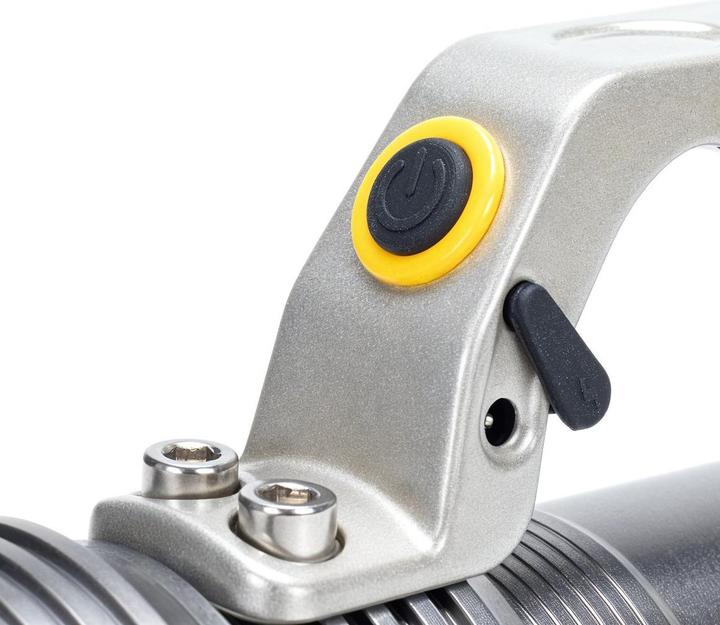 Actual product image Montiss Aluminiowa ręczna latarka akumulatorowa LED MT154 (15 cm)