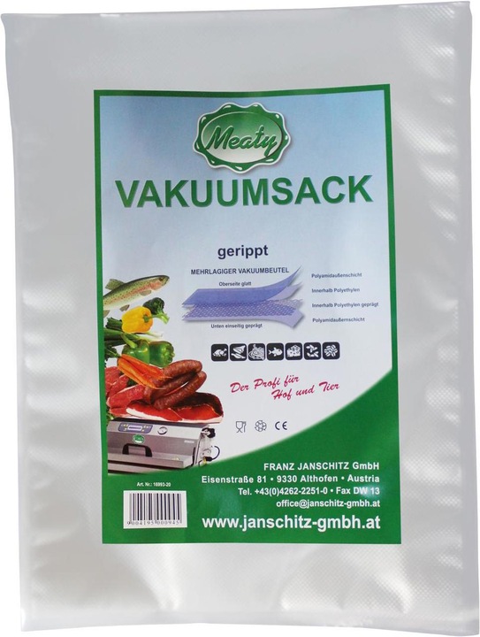 Produktbild Meaty Vakuumsack gerippt 105 My 100 Stk (100 x)