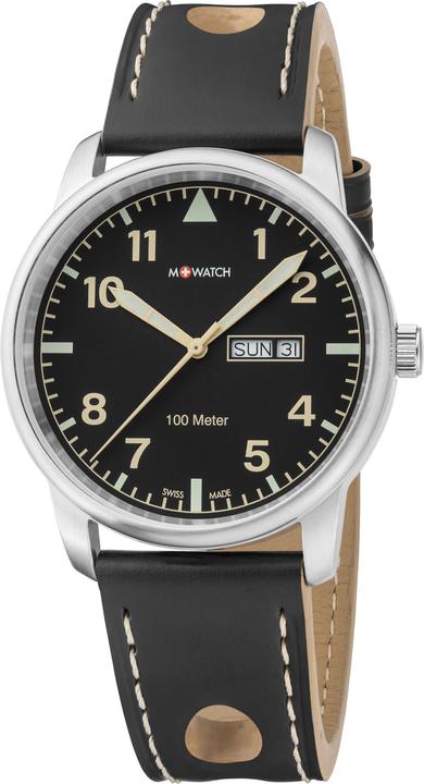 Actual product image M Watch Mondaine Aero (Analogue wristwatch, Swiss made, 45 mm)