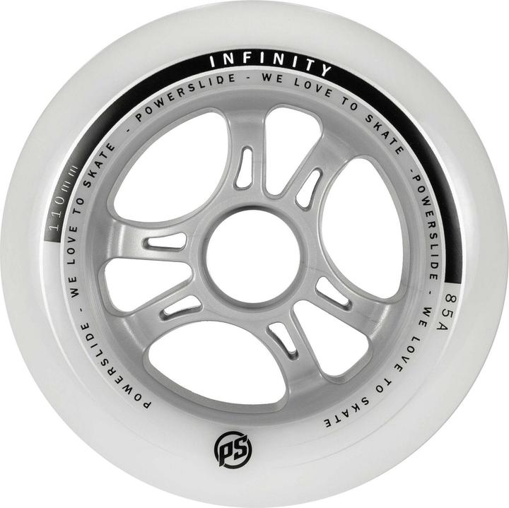 Produktbild Powerslide Skateboard Wheels Infinity 4-Pack 2023 (110 mm, 85A)