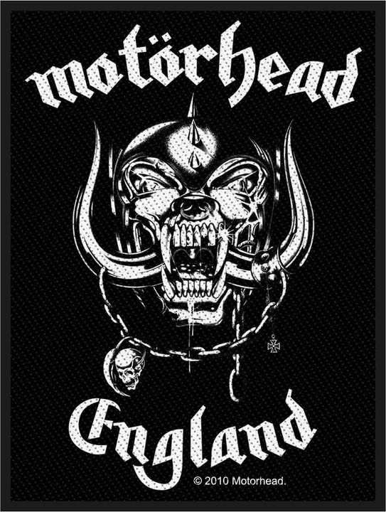 Produktbild Motorhead England Patch Polyester (10 x 5 cm)