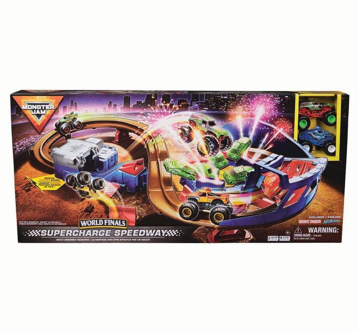 Produktbild Monster Jam Supercharge Speedway Set