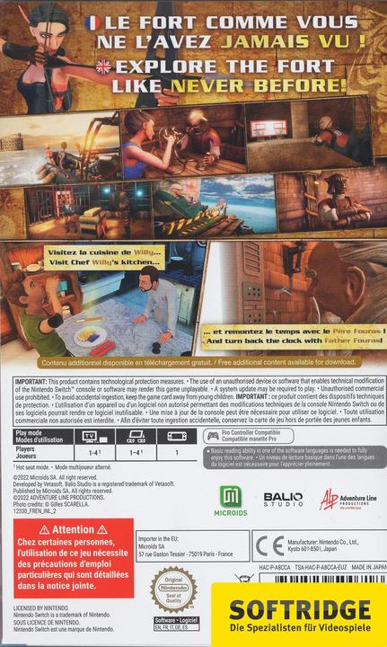 Actual product image Microids Fort Boyard 2022 (Switch, FR, EN)