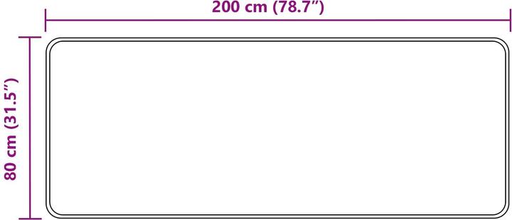 Produktbild vidaXL Läufer Teppich