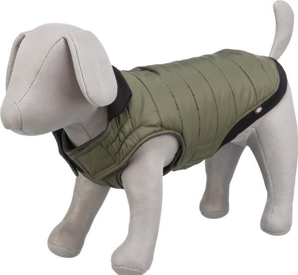 Immagine prodotto Trixie Arlay frakke, XXS: 18 cm, mørkegrøn (XXS, Cappotto per cani)