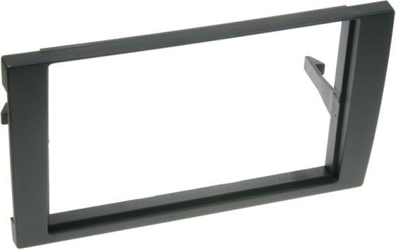 Image du produit ACV 281320-18 | Cache-radio Audi A4 (B6 & B7) / Seat Exeo (3R), noir (2 ISO)