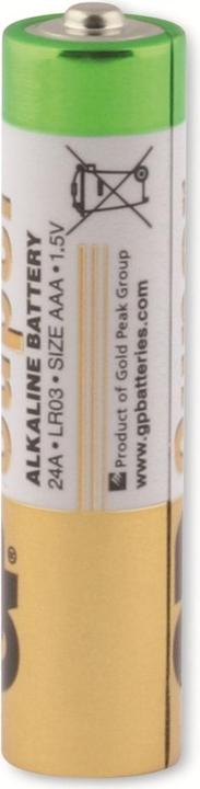 Immagine prodotto GP Batteries GP Super Alkaline 24A S20 - Batteria 20 x tipo AAA (20 pz., AAA)