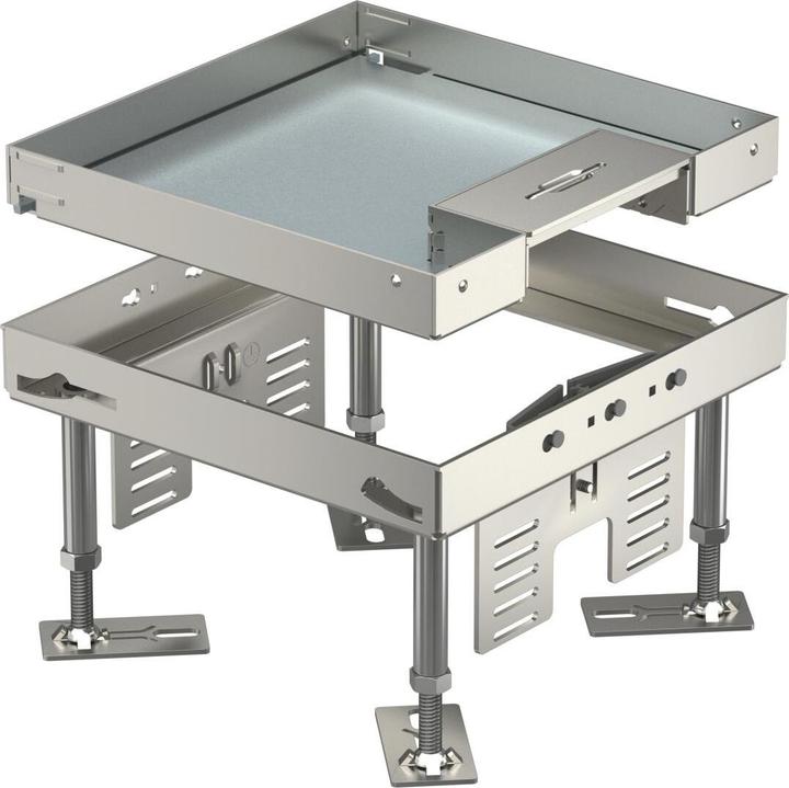 Actual product image OBO Bettermann OBO RKSN2 4 VS 20 Square cassette w. cord outlet 200 (Set)