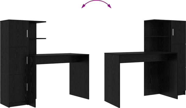 Produktbild vidaXL Schreibtisch für Zuhause (50 x 50 x 124 cm)