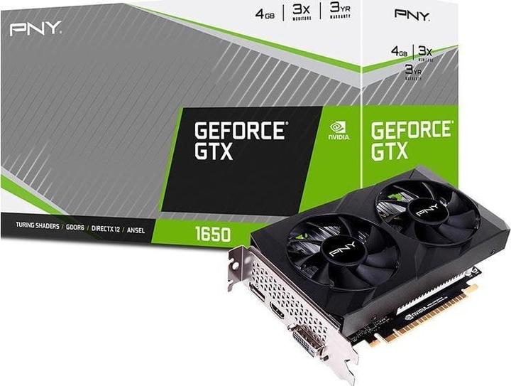 Image du produit PNY TARJETA GRÁFICA GTX 1650 4G DUAL FAN (4 Go)