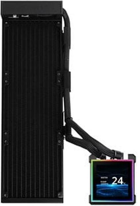 Productafbeelding Lian-Li HydroShift II LCD-S 360N AiO-Wasserkühlung, RGB, LCD-Display - ohne Lüfter, 360mm, schwarz