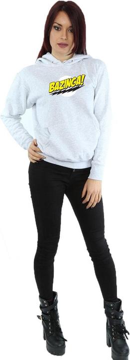 Actual product image Dam Womens/Ladies Sheldon Bazinga Hoodie (L)