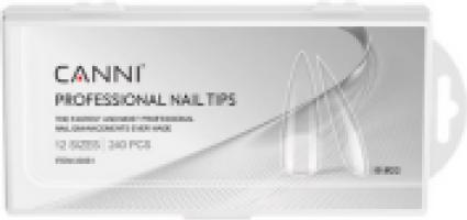Produktbild Canni Nail Tip Clear Stiletto Box (Kunstnägel, Transparent)
