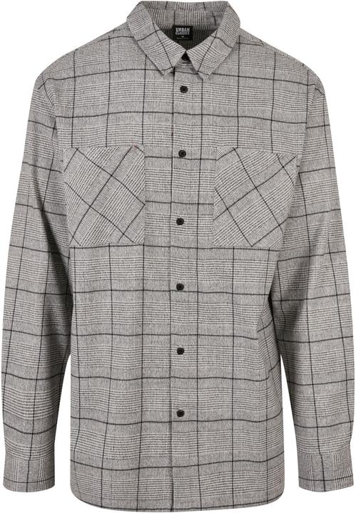 Immagine prodotto Urban Classics Camicia grigia lunga oversize a quadri (XL)