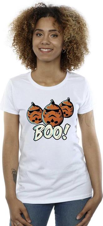 Immagine prodotto Star Wars Boo! Maglietta Ampia Stormtrooper Zucca Donna (4XL)