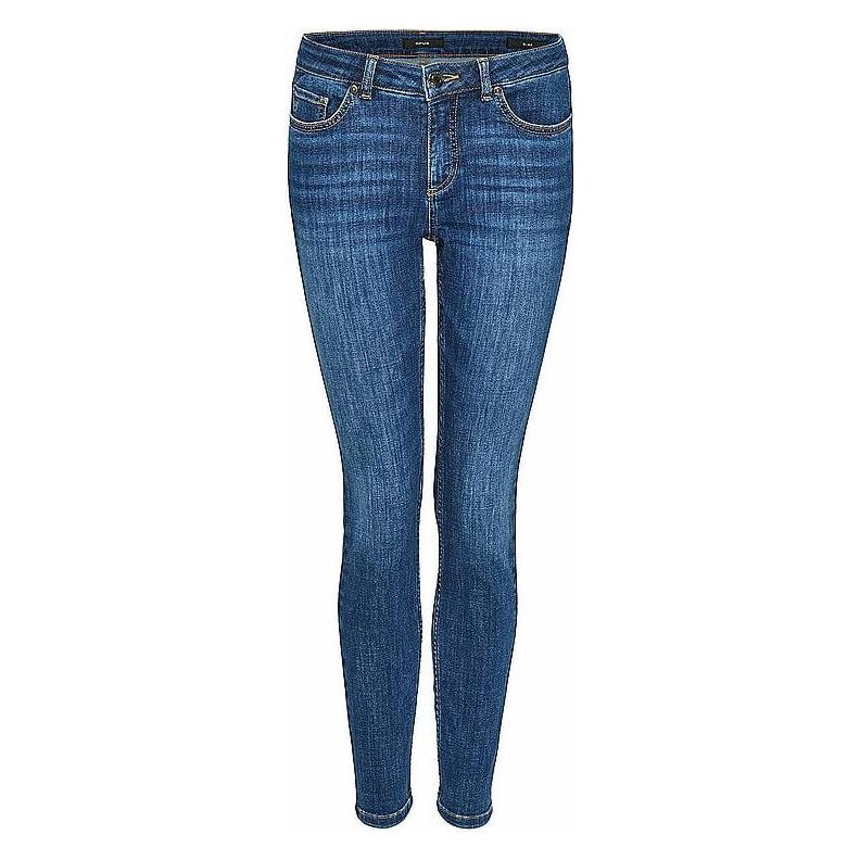 Opus, Damen, Jeans, Jeans Skinny Fit Elma, Blau, (W38/L28)