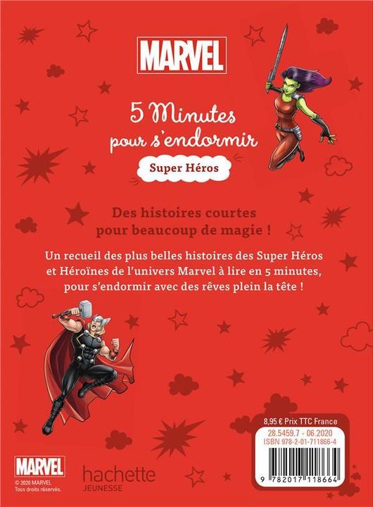 Image du produit 5 minutes pour s'endormir : super-héros (Français, Collectif, 2020)