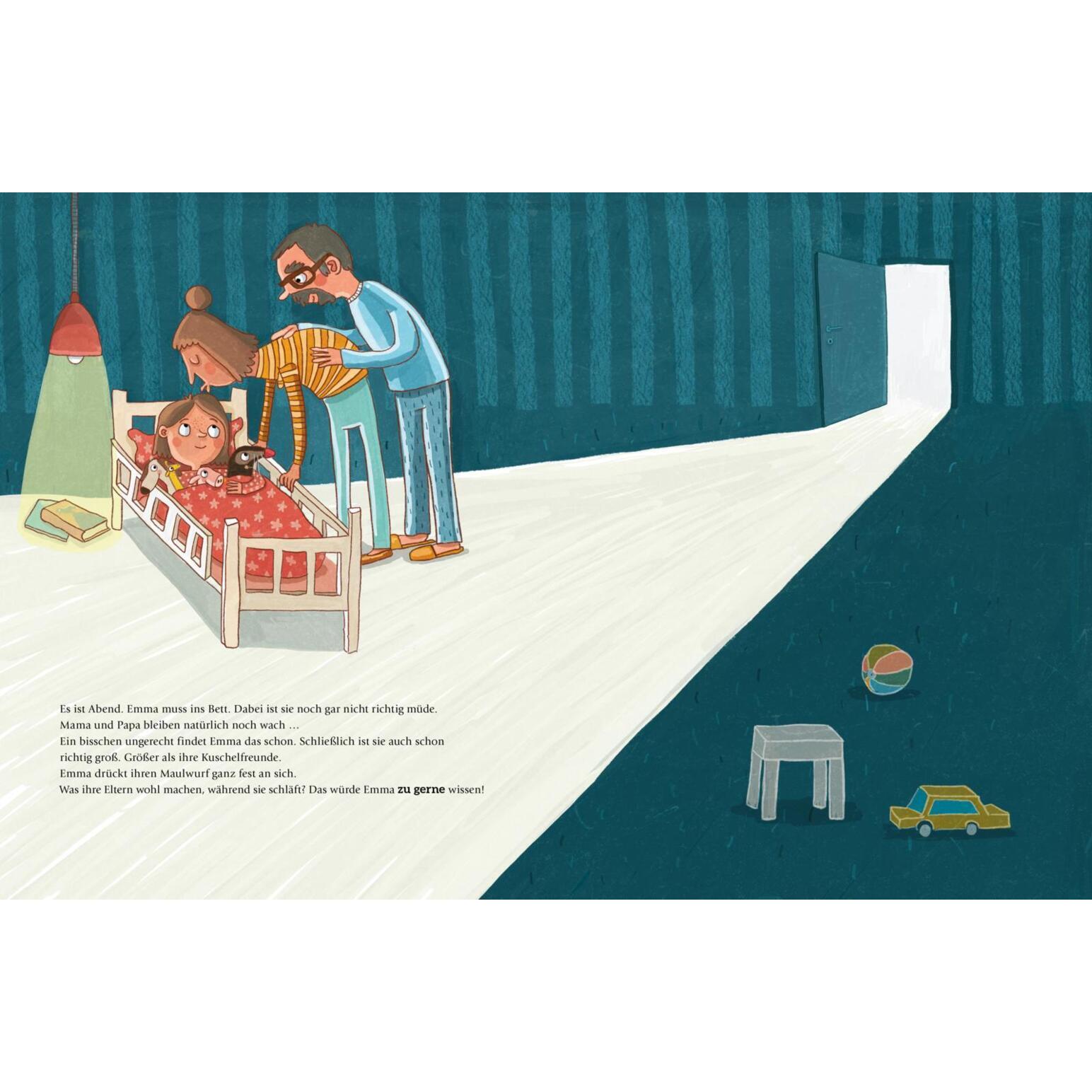 Thumbnail - Heimlich wach bis Mitternacht, Kinderbücher von Katalina Brause