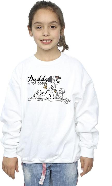 Produktbild Disney 101 Dalmatians Top Dog Sweatshirt Mädchen (128)